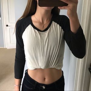 soft & sexy AEO baseball tee